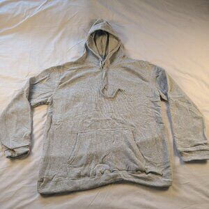 Hooded Sweater With Draw String Men's 3XL Gray